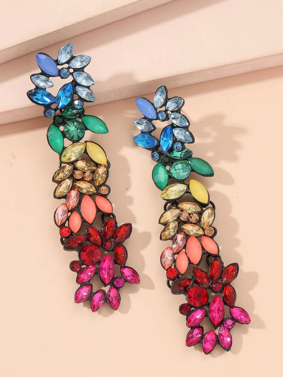 Color Block Earrings